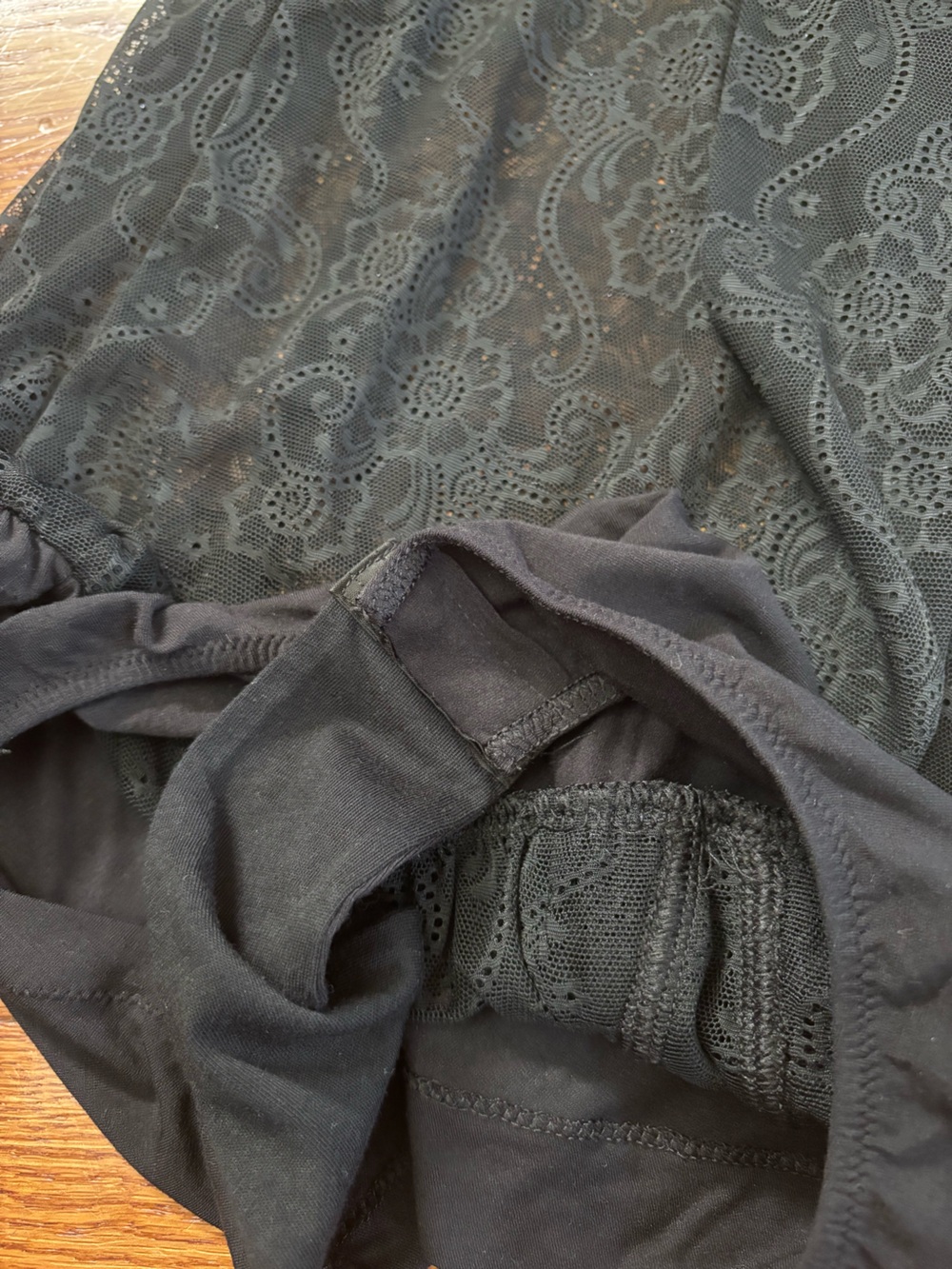 Intimissimi Black Lace Bodysuit - Picture 5 of 11